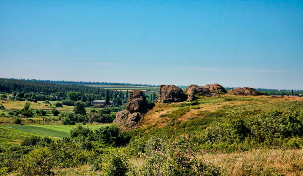 веломаршрут Скелі Лозуватки