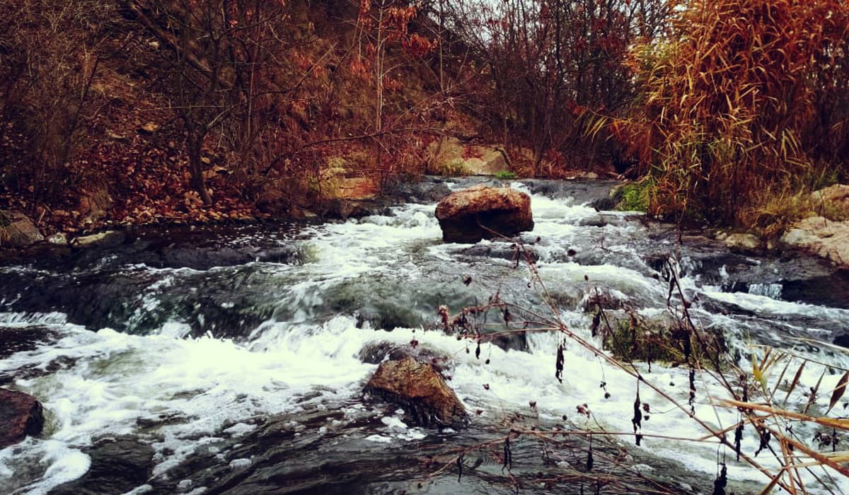 веломаршрут Новопавлівський водоспад